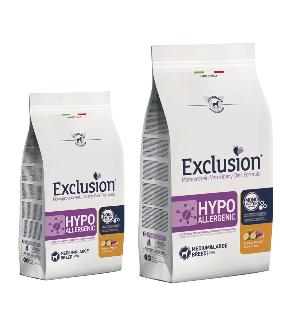 Exclusion Hypoallegenic Medium-Large Adult Anatra