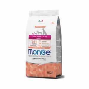 Monge Superpremium Monoprotein Extra Small Adult Salmone