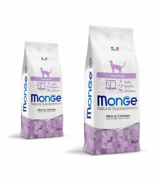 Monge Superpremium Monoprotein Cat Adult Sterilised Pollo