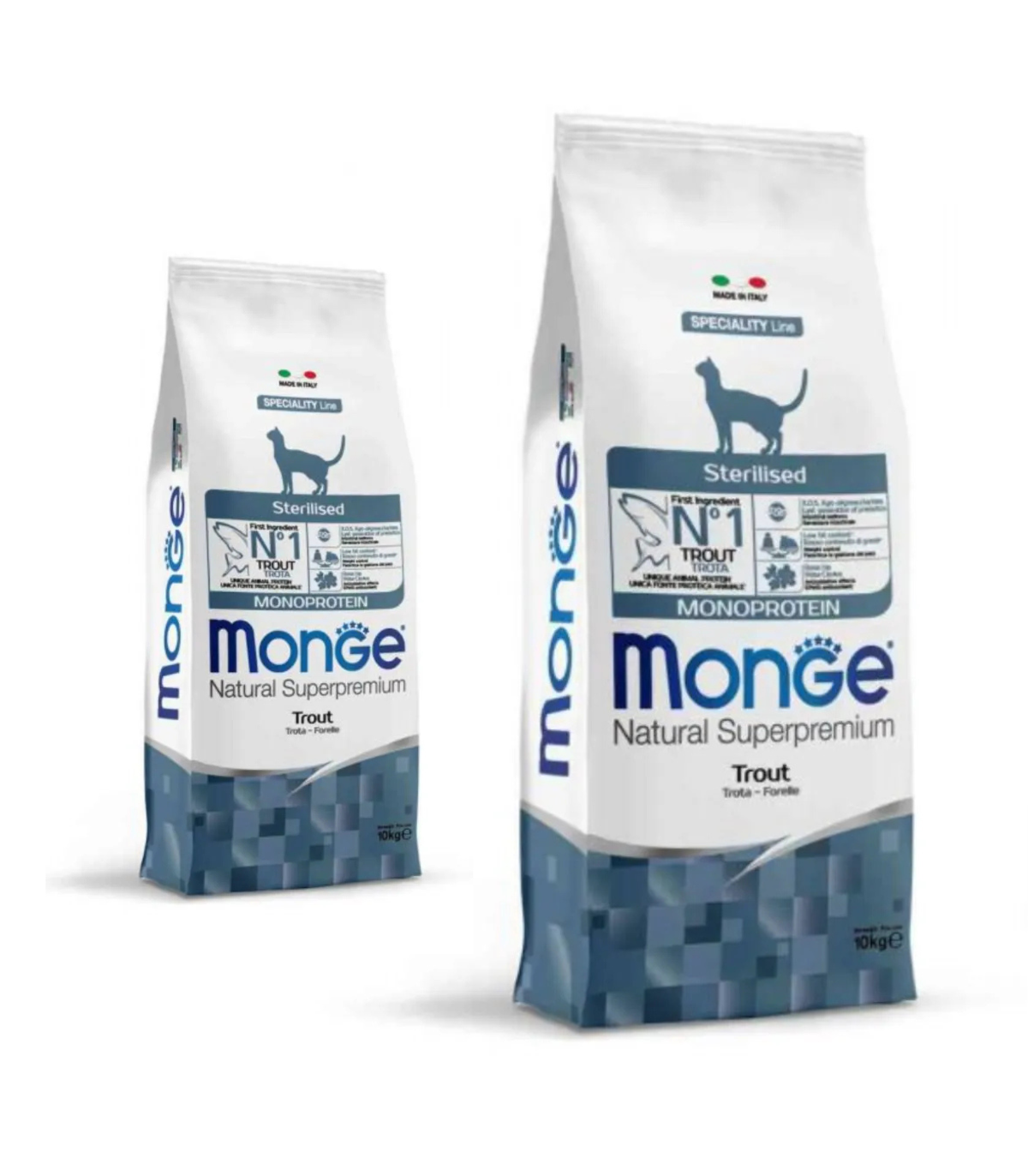 Monge Superpremium Monoprotein Cat Adult Sterilised Trota