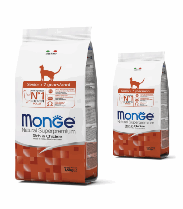 Monge Superpremium Cat Senior Pollo