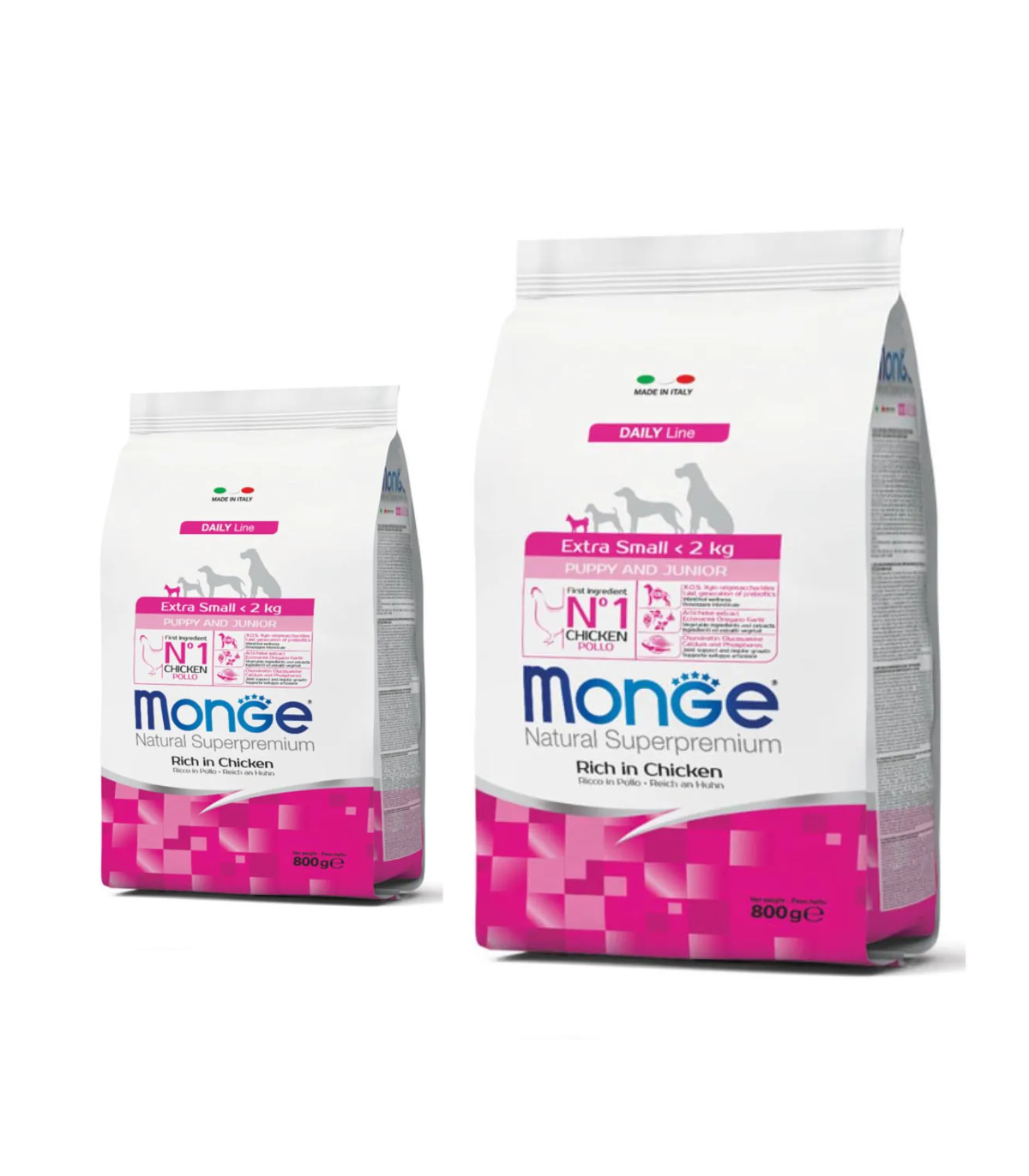 Monge Superpremium Extra Small Puppy Pollo