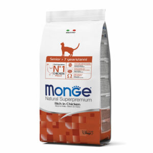 Monge Superpremium Cat Senior Pollo