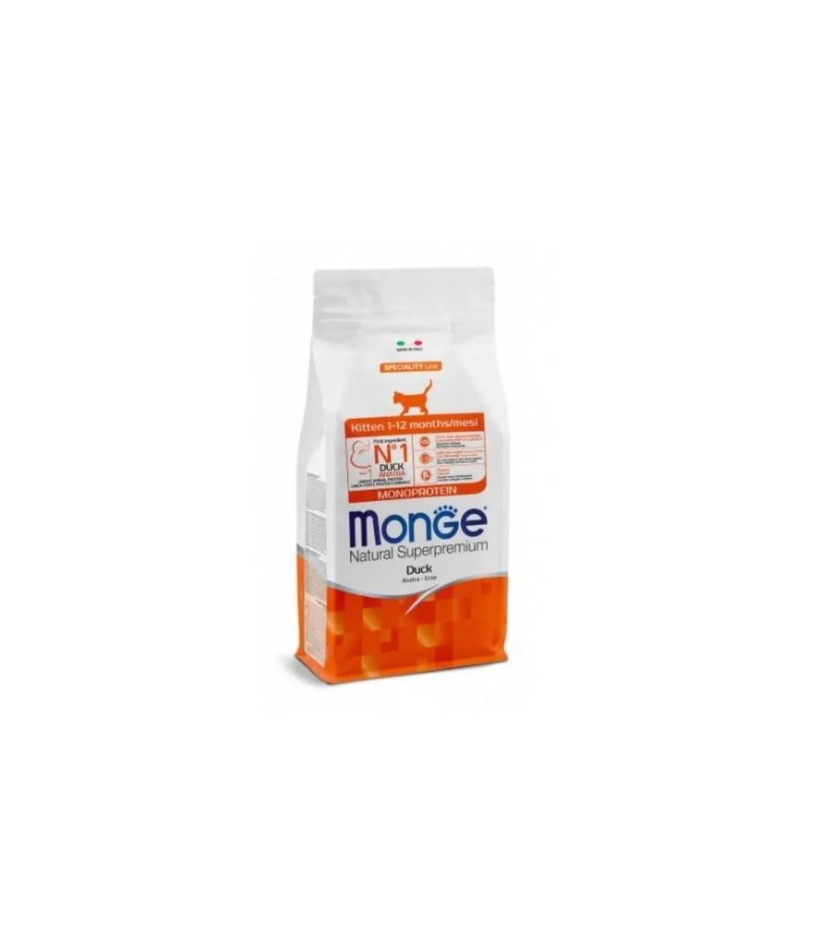 Monge Superpremium Kitten Monoprotein Anatra