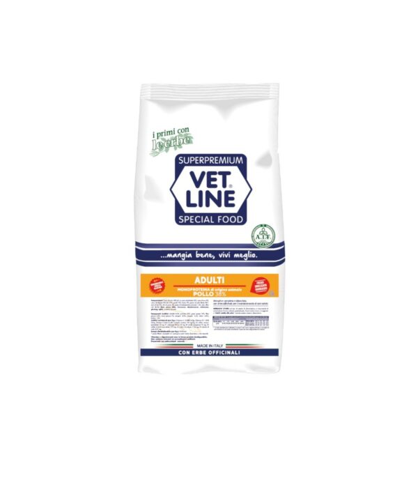 Vet Line Cane Adult Pollo 12,5 Kg