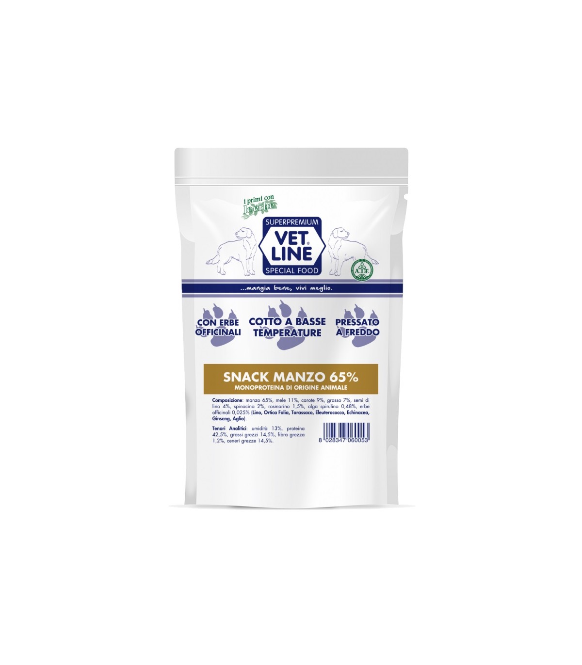 Vet Line Cane Snack Multigusto 80gr