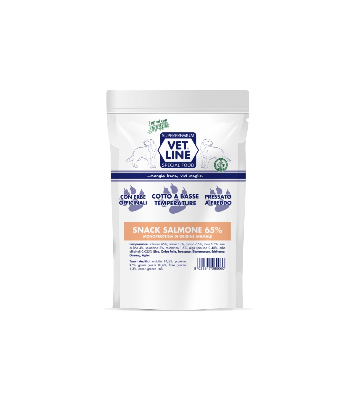 Vet Line Cane Snack Multigusto 80gr