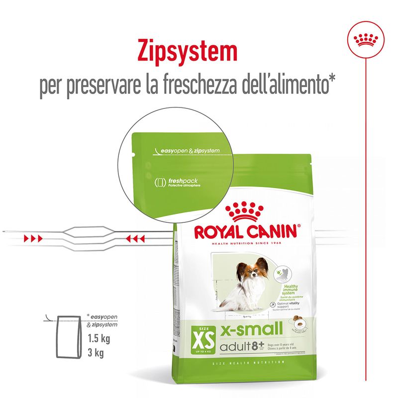 Royal Canin X-Small Adult 8+
