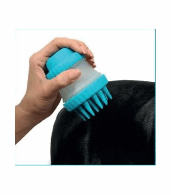 Leopet Spazzola Splendy In Silicone Con Dispenser