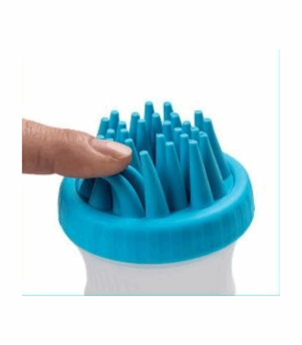 Leopet Spazzola Splendy In Silicone Con Dispenser