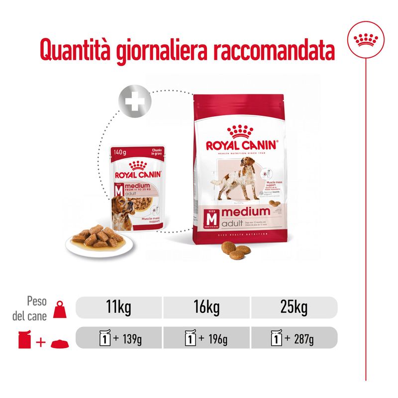 Royal Canin Medium Adult in Salsa