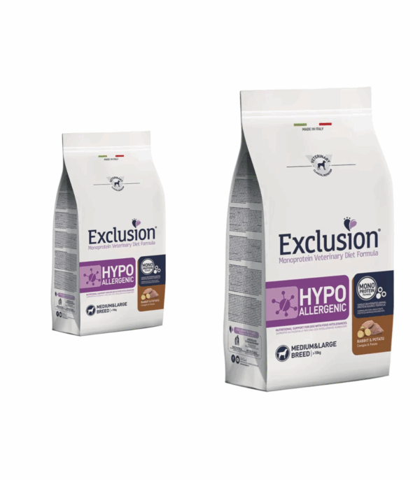 Exclusion Dog Hypoallegenic Coniglio Medium-Large