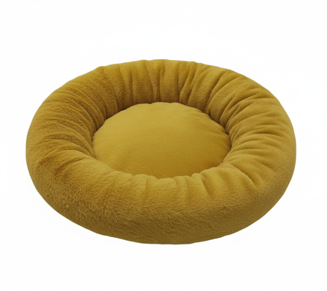 Leopet Cuscino Giallo ø 50 cm