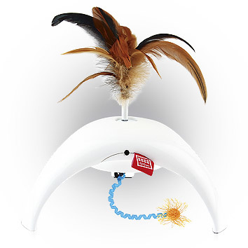 GiGwi Petdroid Feather Spinner