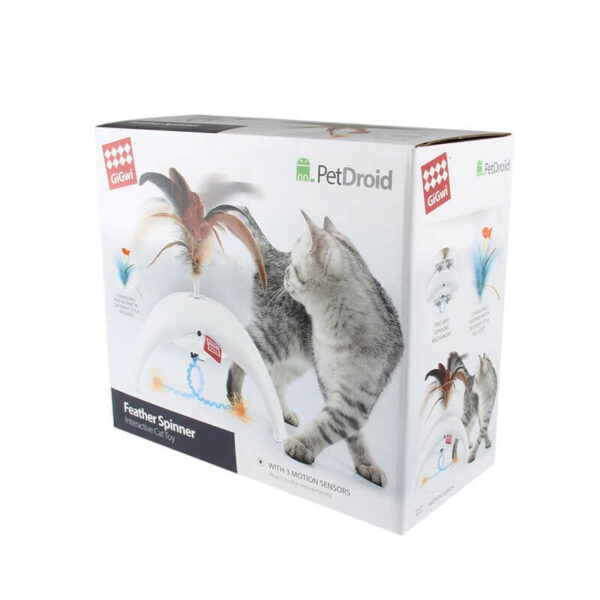 GiGwi Petdroid Feather Spinner