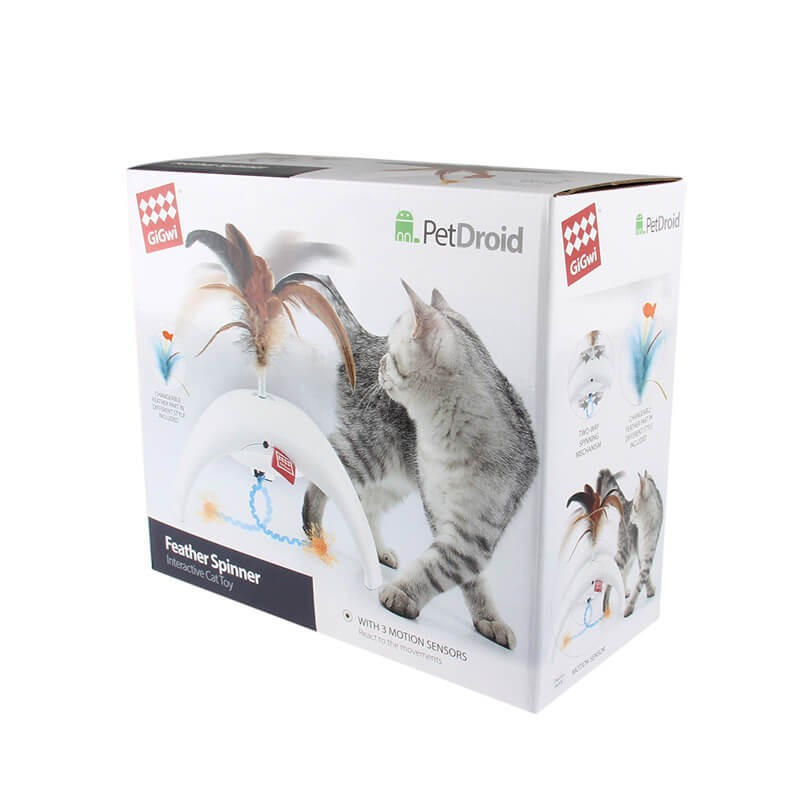 GiGwi Petdroid Feather Spinner