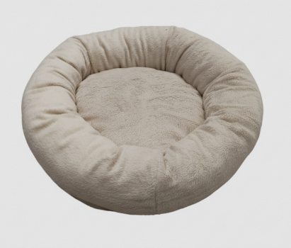 Leopet Cuscino Bianco ø 50 cm