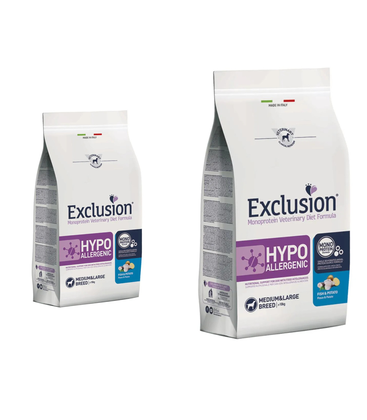 Exclusion Dog Hypoallegenic Pesce Medium-Large