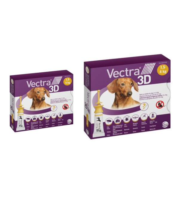 Vectra 3D Cani XS 1,5-4 Kg