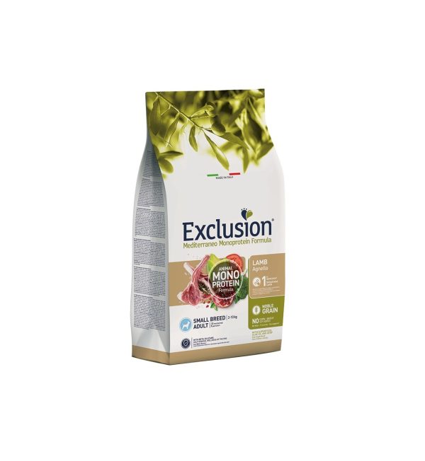 Exclusion Mediterraneo Adult Small Breed Agnello