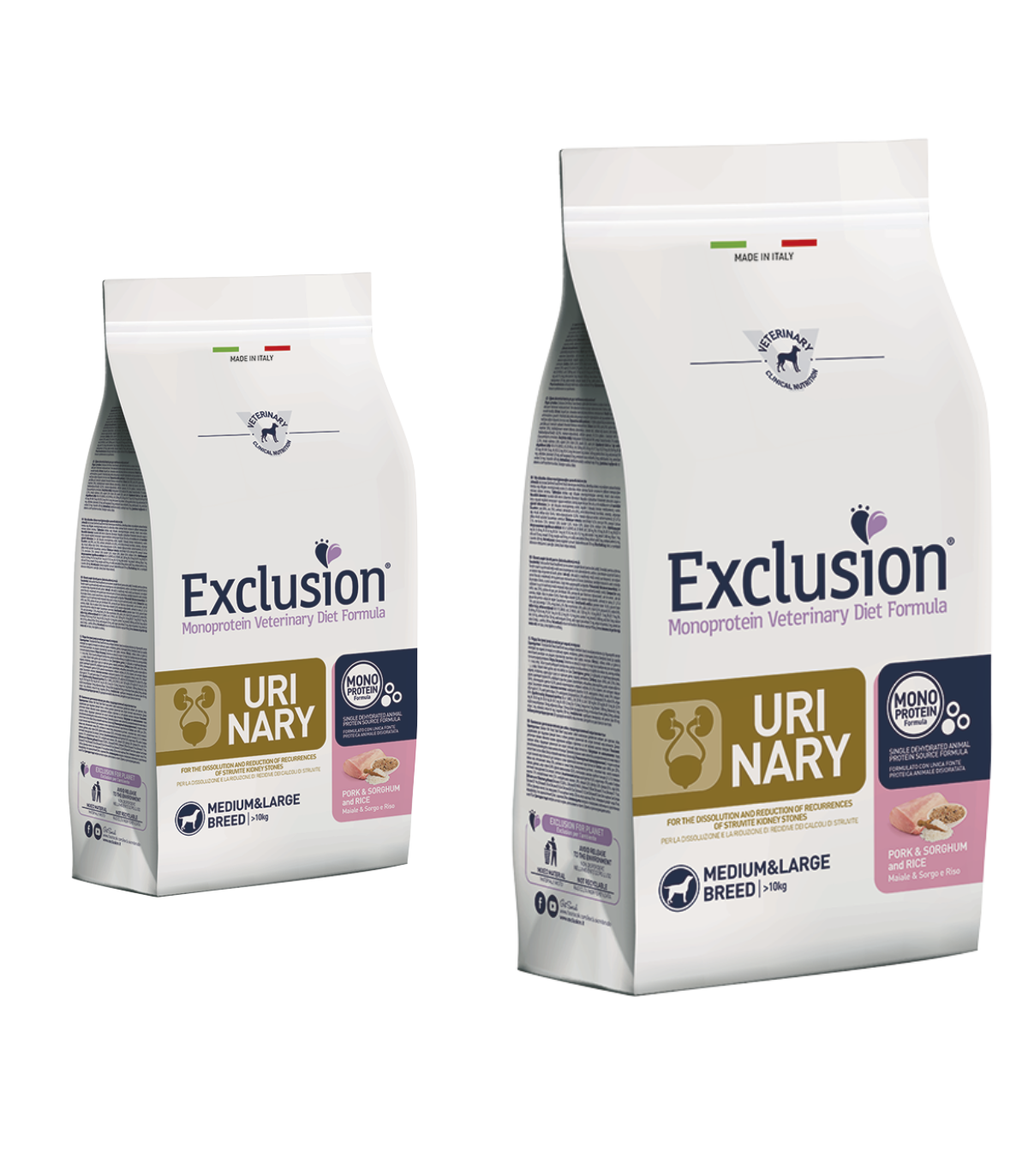 Exclusion Dog Urinary Maiale Medium-Large