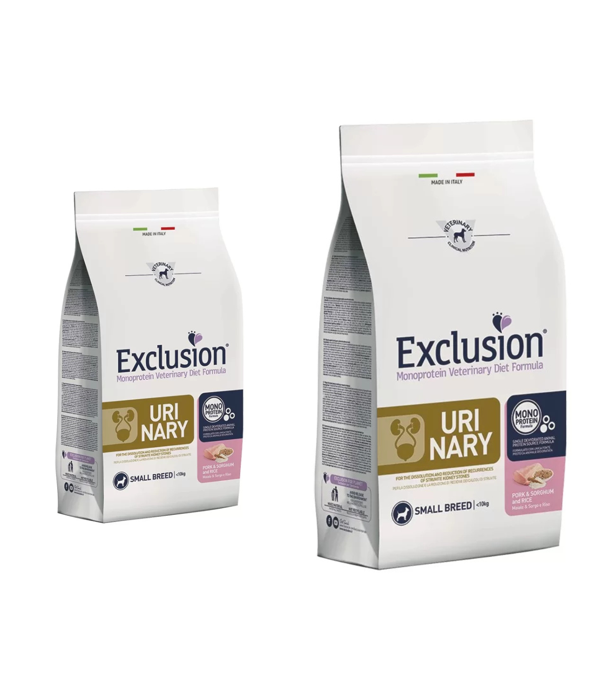 Exclusion Dog Urinary Maiale Small Breed