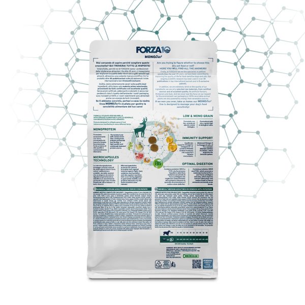 Forza10 MonoDiet Cervo&Patate Medium Adult