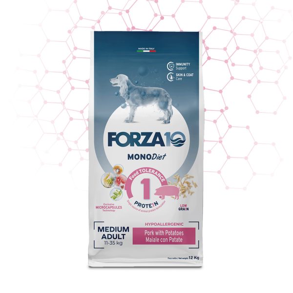 Forza10 MonoDiet Maiale&Patate Medium Adult