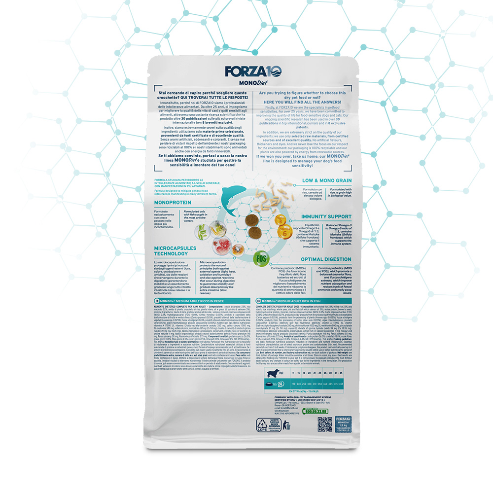 Forza10 MonoDiet Pesce Medium Adult
