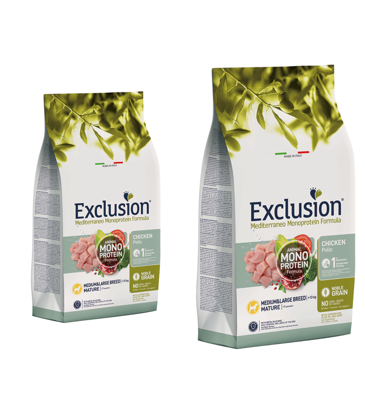 Exclusion Mature Medium&Large Breed Pollo