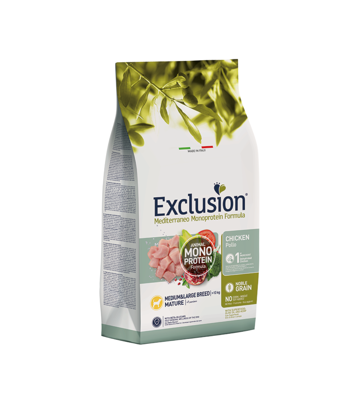 Exclusion Mature Medium&Large Breed Pollo