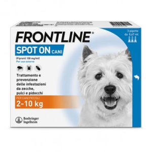 Antiparassitario Frontline Spot On - 3 Pipette Cani
