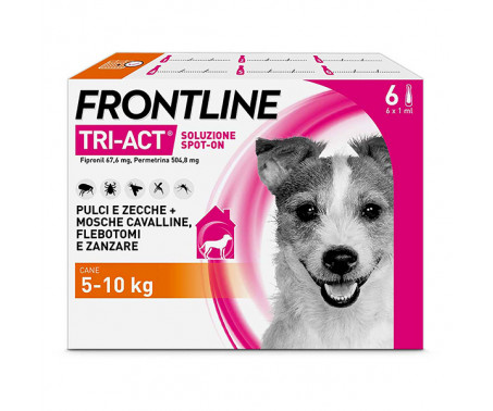 Antiparassitario  Frontline Tri-Act – 6 Pipette Cani