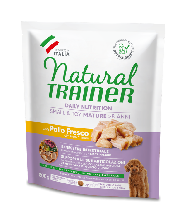 Natural Trainer Mature Small Mini con Pollo Fresco e Riso