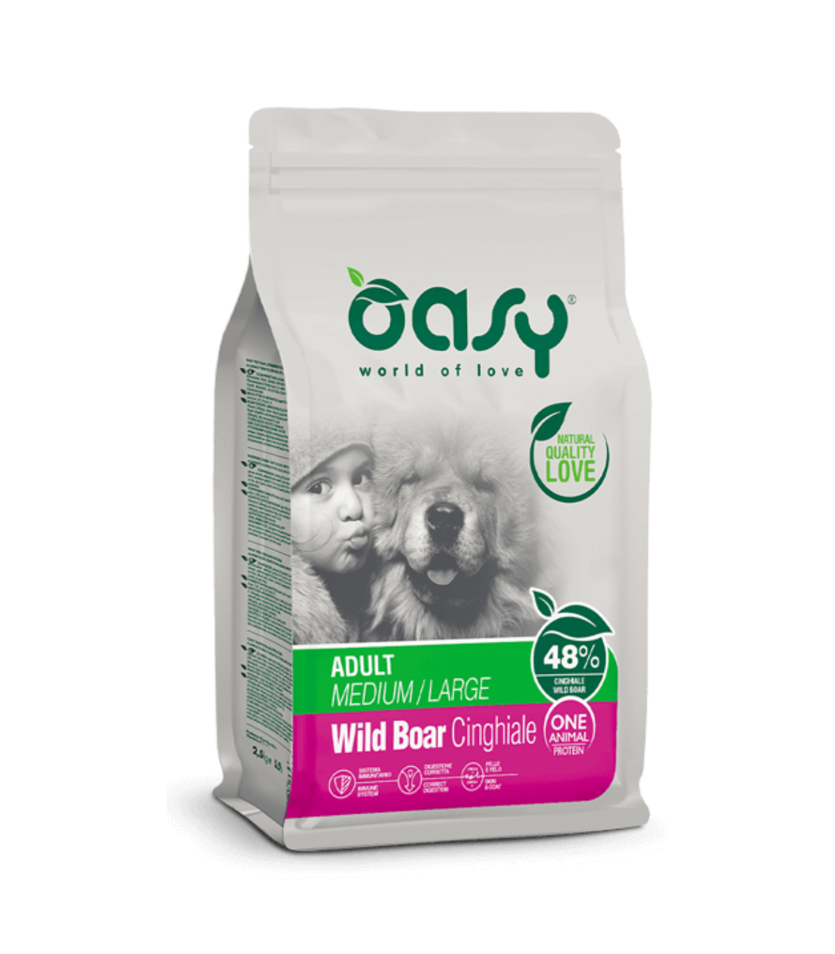 Oasy Adult Medium Large Cinghiale