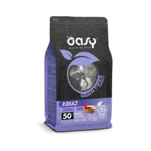 Oasy Grain Free Adult Small Mini Anatra