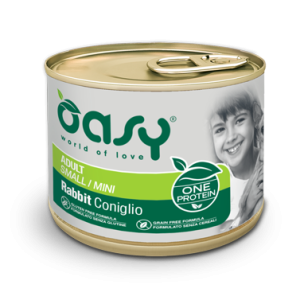 Oasy Patè Monoproteico Adult Small Mini Coniglio