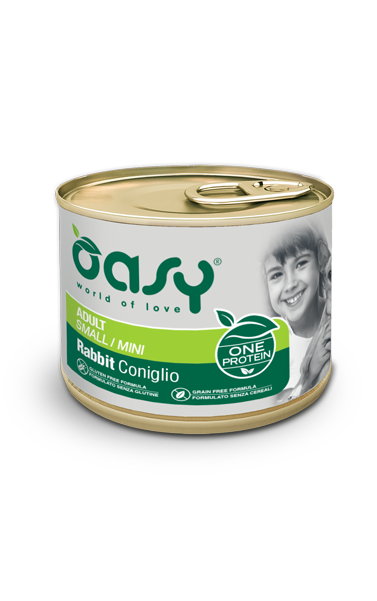 Oasy Patè Monoproteico Adult Small Mini Coniglio