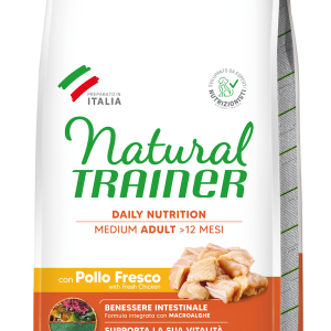 Natural Trainer Adult Medium con Pollo Fresco e Riso