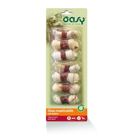 Oasy Osso Masticabile con Anatra Tg. S
