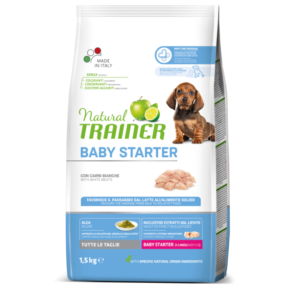 Natural Trainer Baby Starter con Pollo Fresco (1-3 mesi)