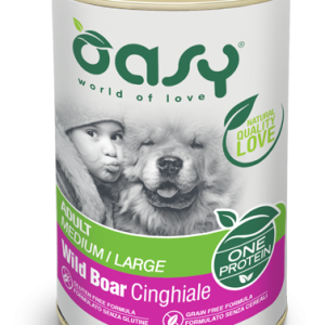 Oasy Patè Monoproteico Adult Medium Large Cinghiale