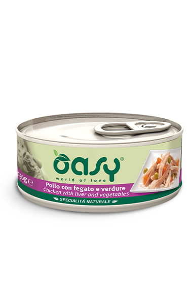 Oasy Specialità Naturale Pollo con Fegato e Verdure