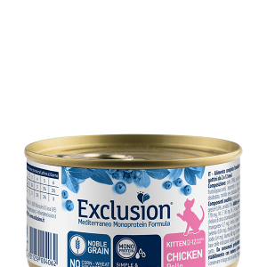 Exclusion Monoprotein Noble Grain Kitten Pollo Patè