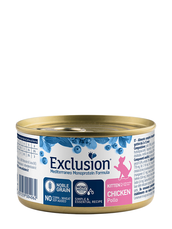 Exclusion Monoprotein Noble Grain Kitten Pollo Patè