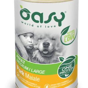 Oasy Patè Monoproteico Adult Medium Large Maiale