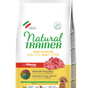 Natural Trainer Adult Small Mini con Manzo e Riso