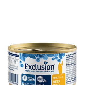 Exclusion Monoprotein Noble Grain Cat Adult Manzo Patè