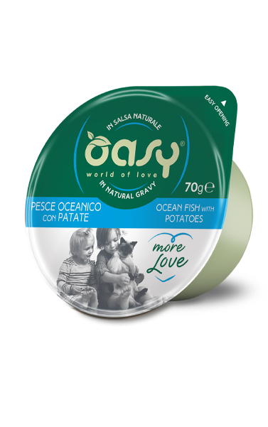 Oasy More Love Green Cup Adult Pesce Oceanico con Patate