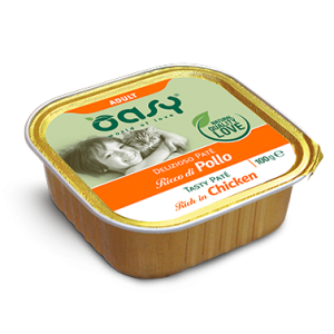 Oasy Delizioso Patè Adult Ricco di Pollo